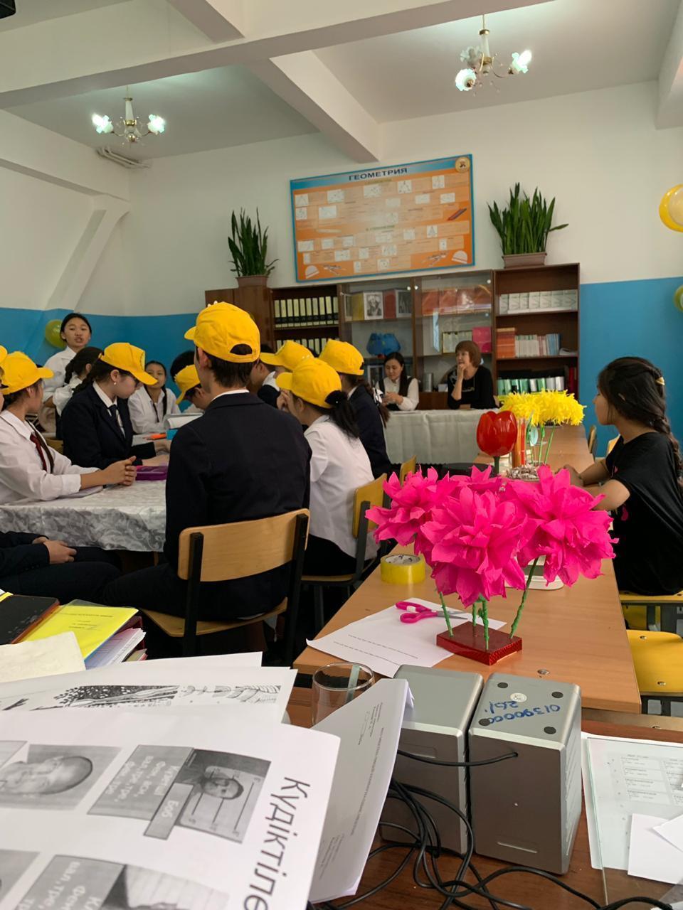 Үш тілде оқыту бағдарламасына сәйкес сыныптан тыс квест-сайыс