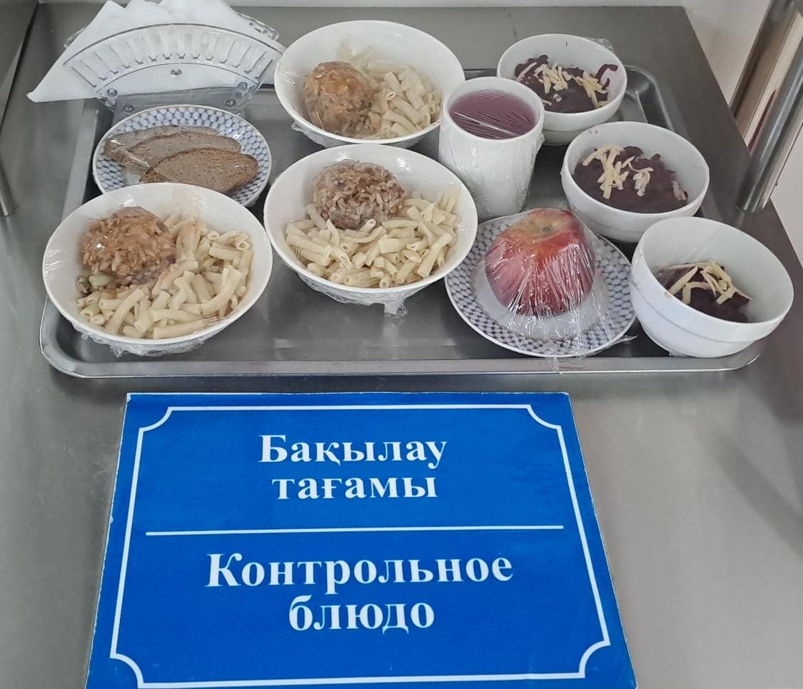 Күнделікті тегін тамақтану мәзірі (13.12.2024)