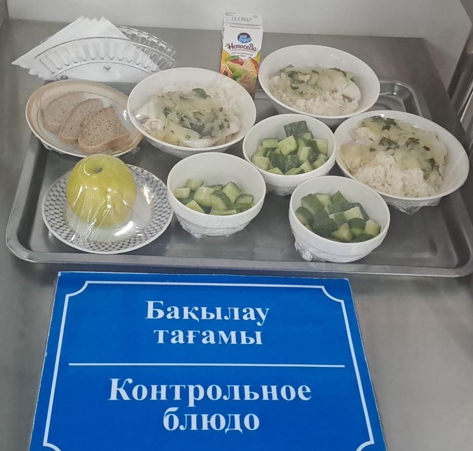 Күнделікті тегін тамақтану мәзірі (30.01.2025)