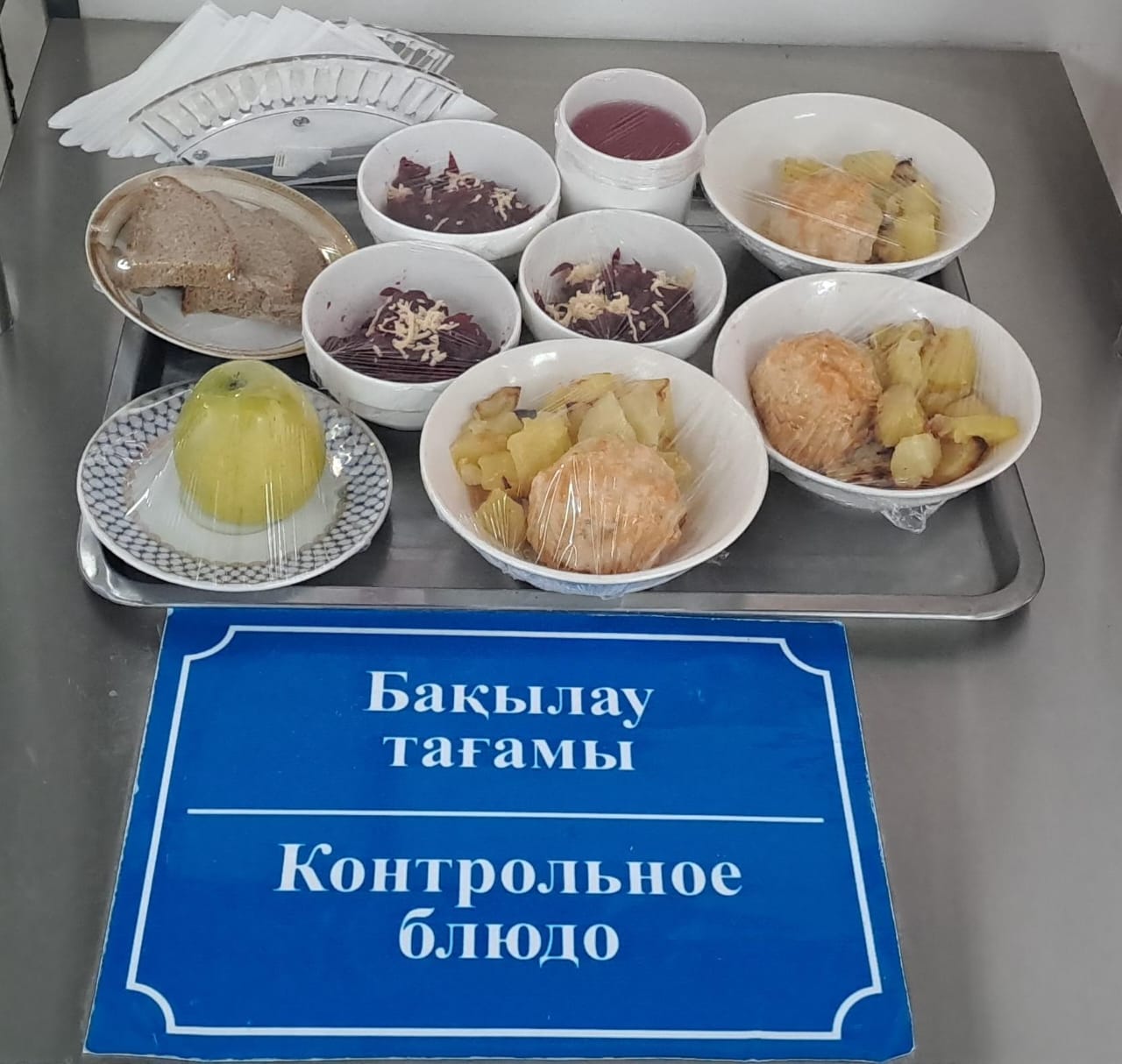 Күнделікті тегін тамақтану мәзірі (25.02.2025)