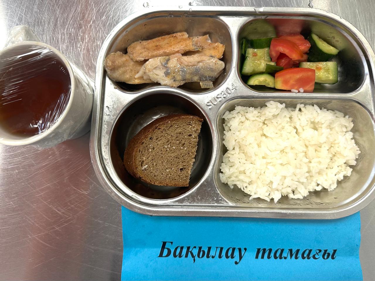 Күнделікті тегін тамақтану мәзірі (23.10.2025)